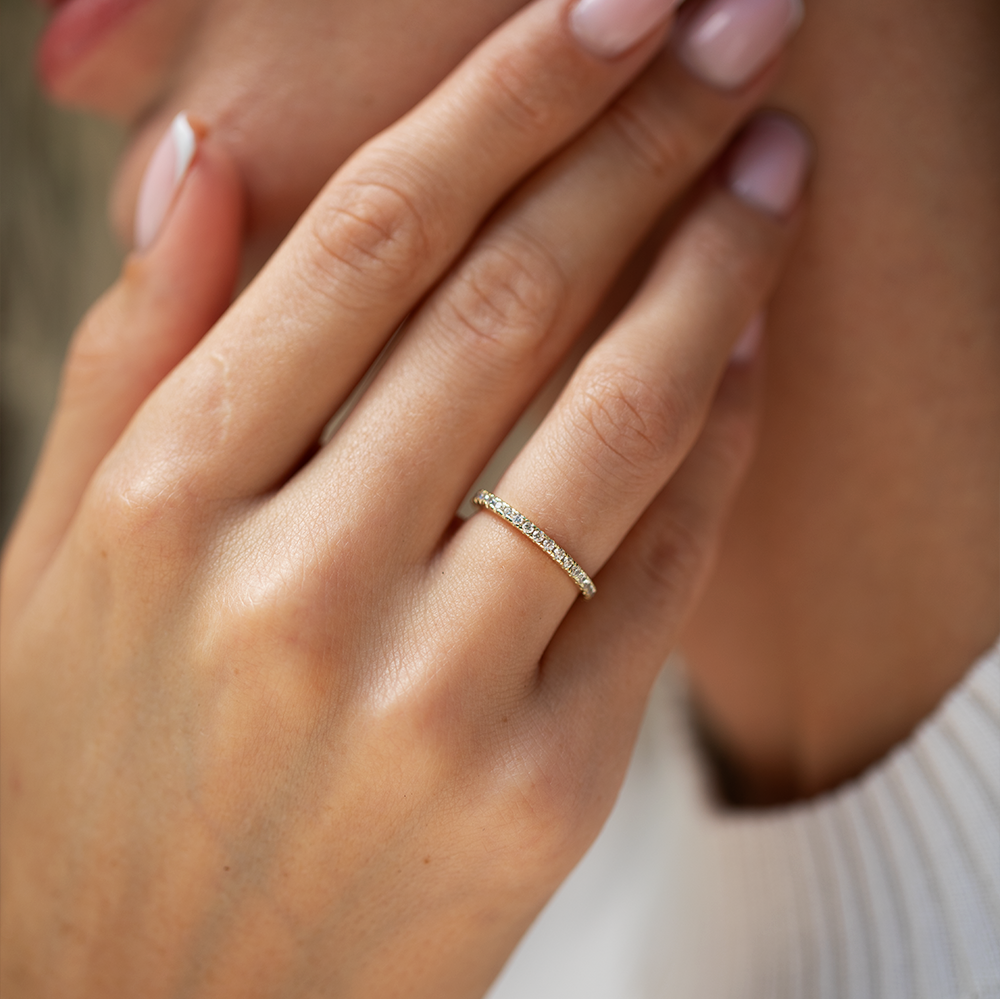 Stackable Ring Bands for Effortless Layering