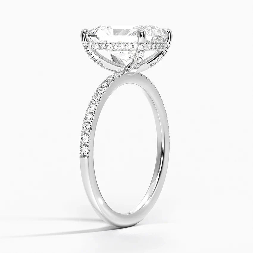 Starry Brilliance of Love — Moissanite Ring