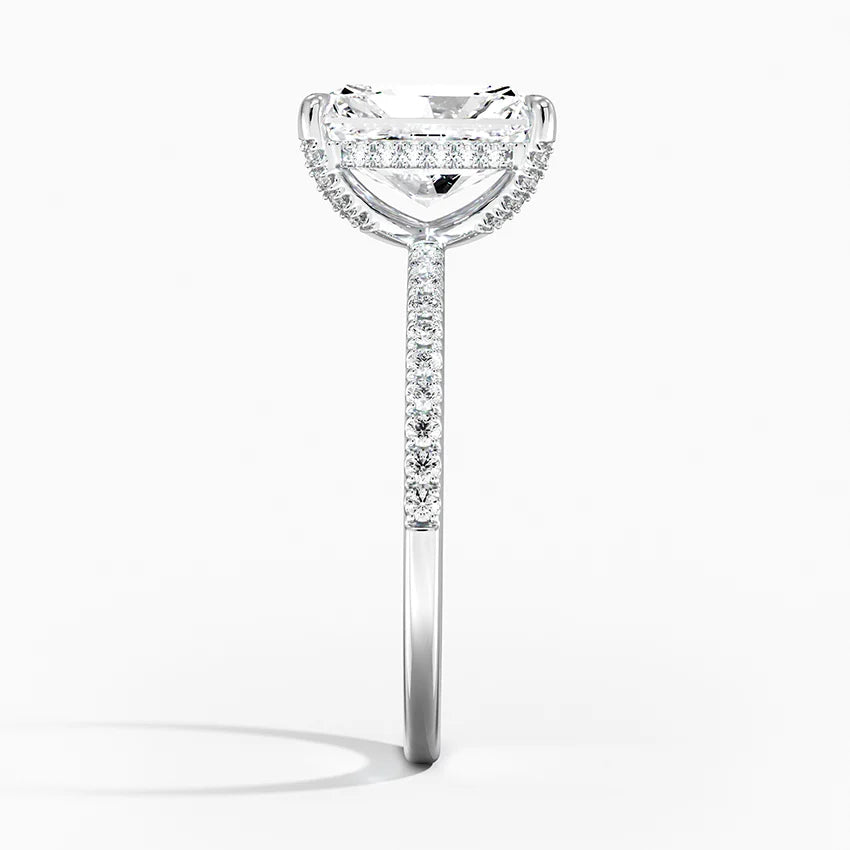 Starry Brilliance of Love — Moissanite Ring