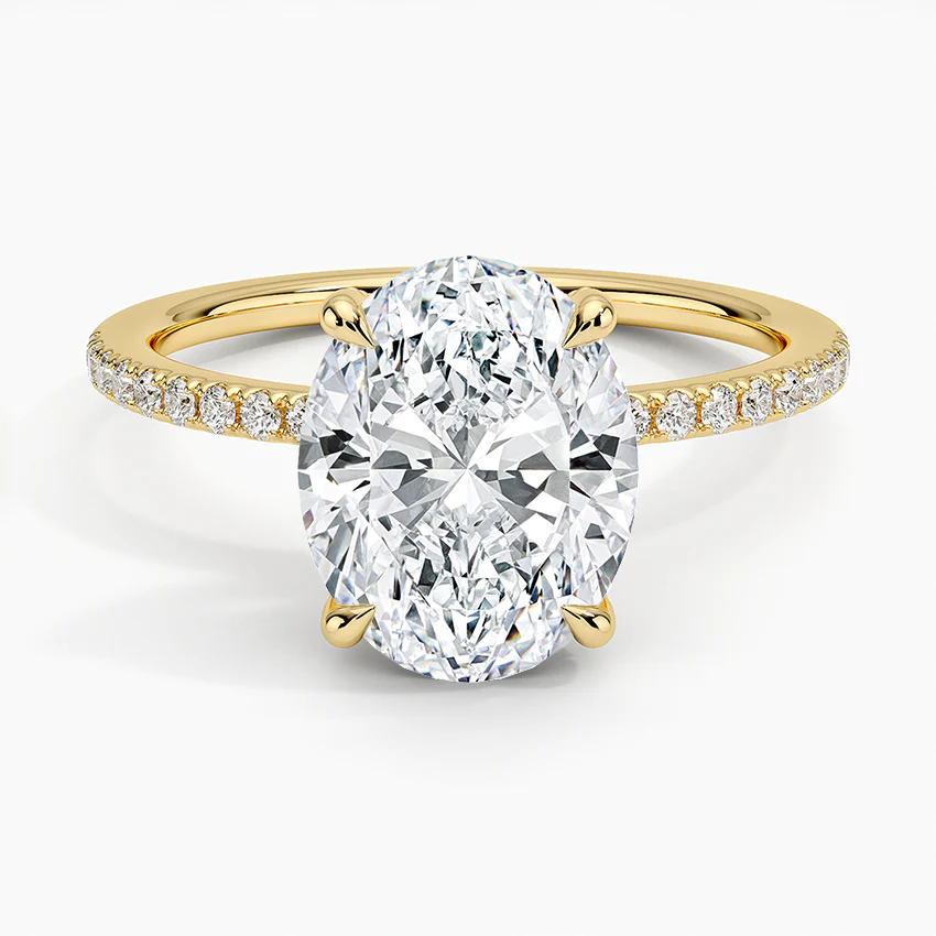 Jasmine Pearls Diamond Ring - Sparkling Diamond Elegance