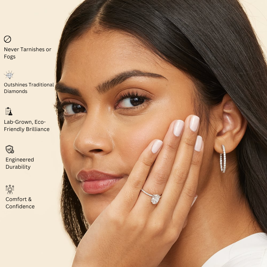 Elegant Princess-Cut Jewelry Set