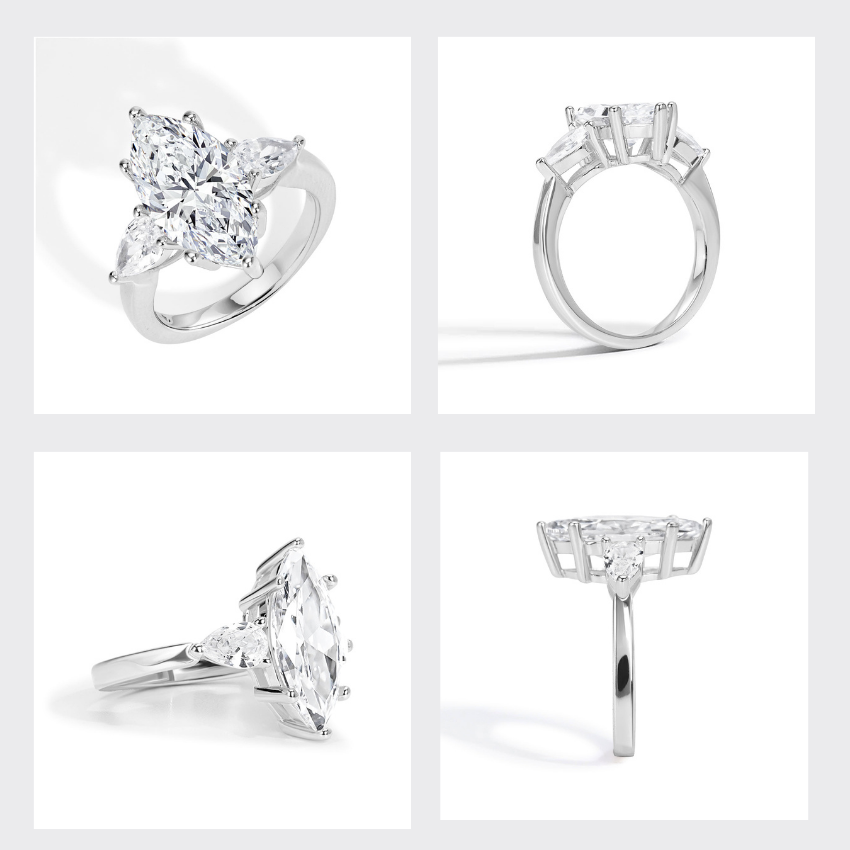 Maura Diamond Ring — Timeless Elegance and Brilliant Sparkle